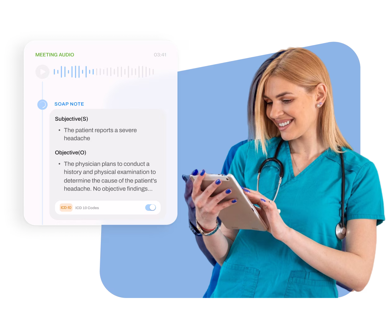 A.I Clinical Notes Taking Application for Doctor - AizaMD.AI